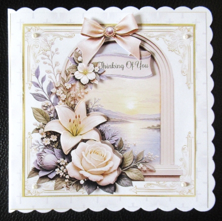 7x7 With deepest sympathy choice of four mini kit by Davina Rundle