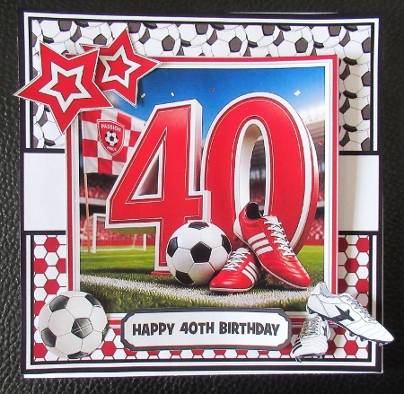 FOOTBALL AGES 30 40 50 60 by Davina Rundle