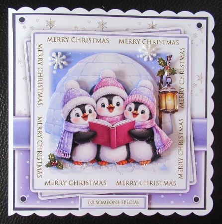 Singing Penguins Mini Kit by Davina Rundle