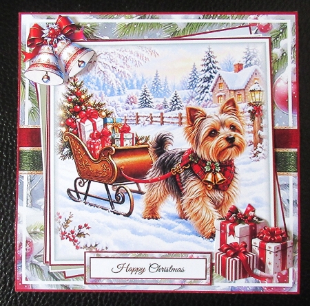 Jingle Bells Sleigh 4 Mini Page Kit  by Davina Rundle