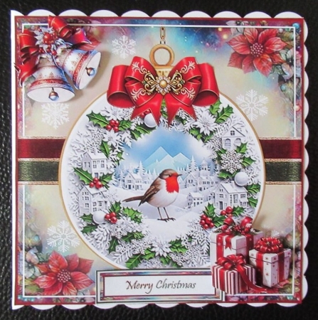 Papercut Christmas Baubles 3 Mini Page Kit  by Davina Rundle
