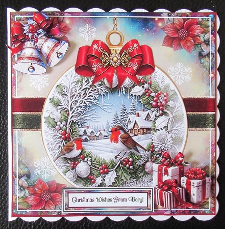 Papercut Christmas Baubles 3 Mini Page Kit  by Davina Rundle