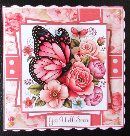 Butterflies In Bloom Mini Kit 7x7 (5) by Davina Rundle