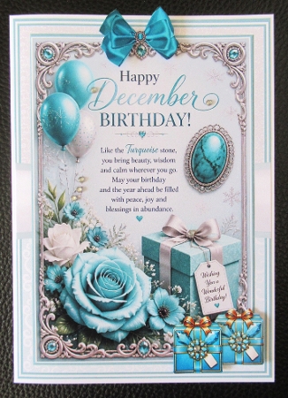 6X6 5X7 DECEMBER BIRTHDAY by Davina Rundle