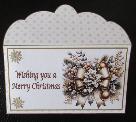 Large bow & baubles money wallet. by Davina Rundle