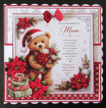 CHRISTMAS MUM 5x7 6x6 by Davina Rundle