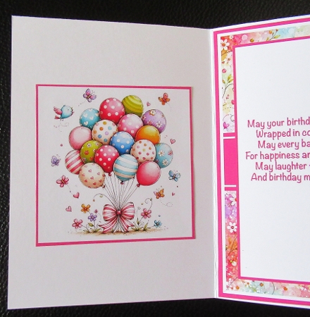 Birthday Balloons Mini Kit 5x7 (3) by Davina Rundle