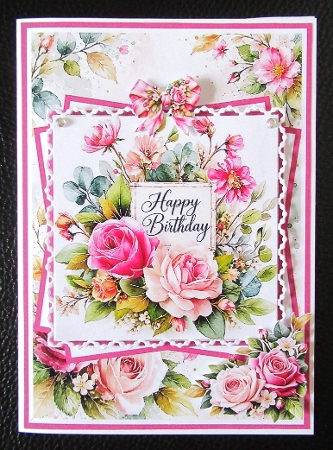 Birthday Roses #2 Mini Kit 5x7 (3) by Davina Rundle