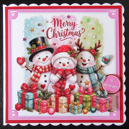 The happy snowmen by Davina Rundle