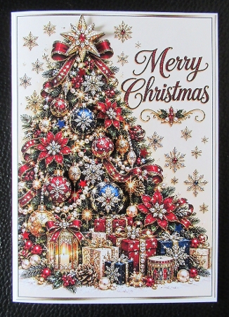 Christmas Tree Card Front Kit-7 by Davina Rundle