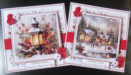Chistmas scenes by Davina Rundle