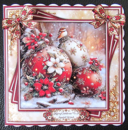 Christmas Various 27 - Mini Kit 6x6 by Davina Rundle
