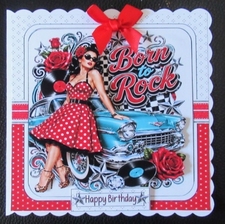 7x7 Born to rock choice of three mini kit by Davina Rundle