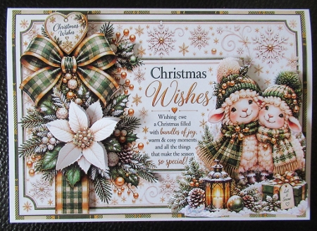 Wishing Ewe A Cosy Christmas by Davina Rundle