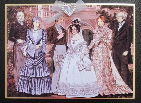 Victorian Wedding Family Portrait by Davina Rundle