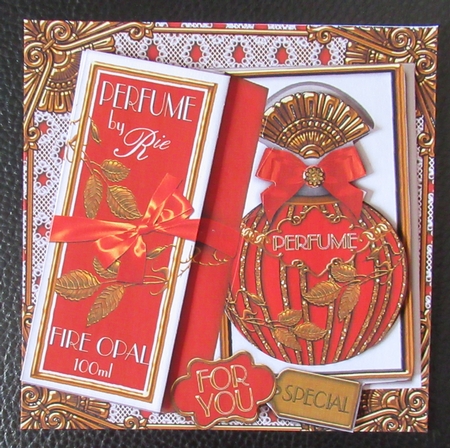 Fire Opal Boxed Perfume for You Decoupage Step-by-step by Davina Rundle