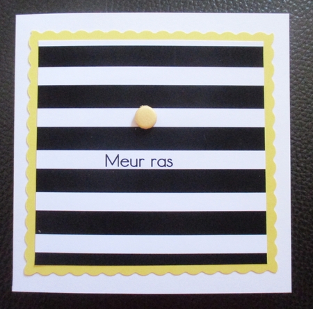 Stripes (black & White) by Davina Rundle