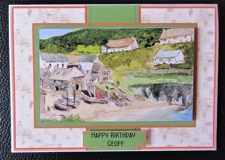 Old Cadgwith Cove by Davina Rundle