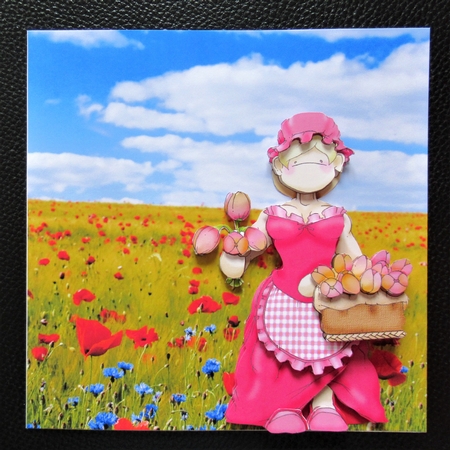 Tulip Flower Seller Doodles by Davina Rundle