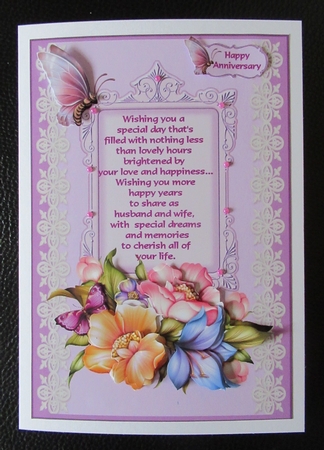 Flowers and Lace Anniversary by Davina Rundle