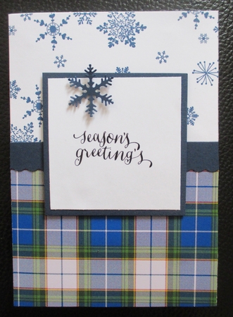 Tartan 5 Background Sheet by Davina Rundle