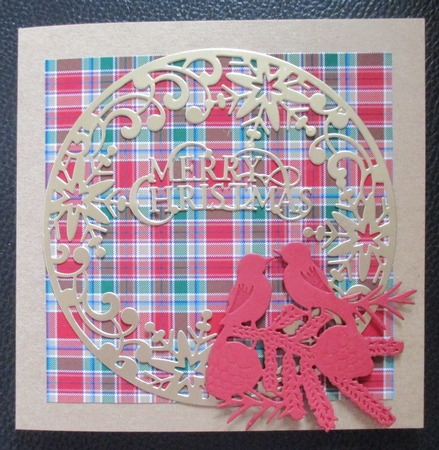 Tartan 11 Background Sheet by Davina Rundle