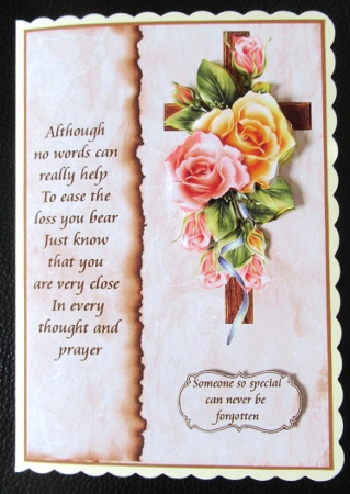 Sympathy Cross by Davina Rundle