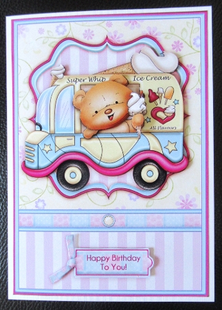 Have an Ice Day Topper & Decoupage by Davina Rundle