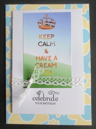 Food and Drink Inspired Keep Calm Toppers by Davina Rundle