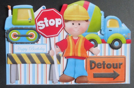 Men at Work Over the Edge by Davina Rundle