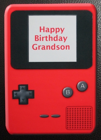 Retro Games Console - Red by Davina Rundle