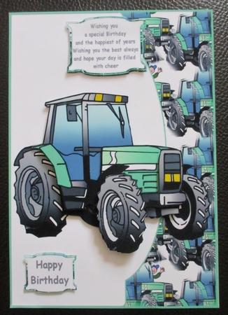 With Tractors in Mind by Davina Rundle