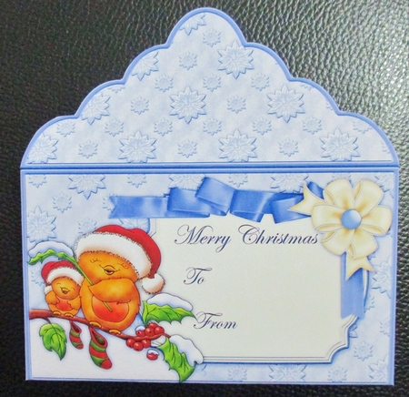 Christmas Robins Money Wallet by Davina Rundle