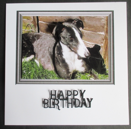 Greyhound Scene 3D Decoupage by Davina Rundle