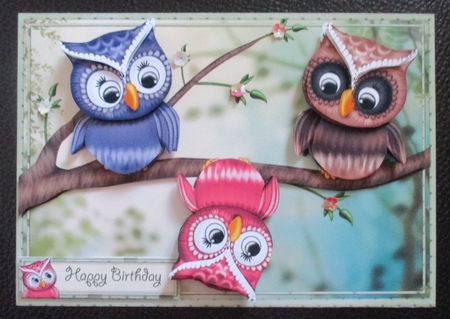 I`ll Always Look Up Twoo You Mini Kit by Davina Rundle