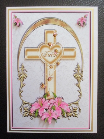 Gold Cross - Girl-religious Celebrarions Sbs by Davina Rundle