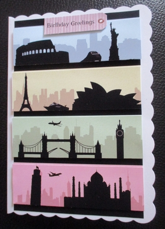 World Landmarks Bon Voyage by Davina Rundle