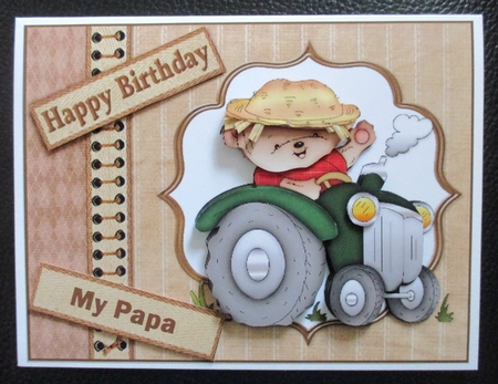 Tractor Ted by Davina Rundle