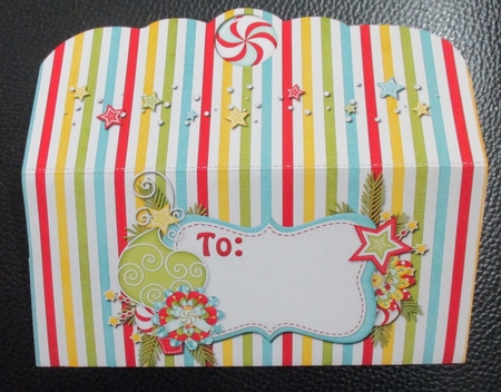 Striped Money Wallet by Davina Rundle