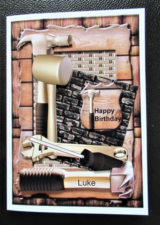Male Card Tools by Davina Rundle
