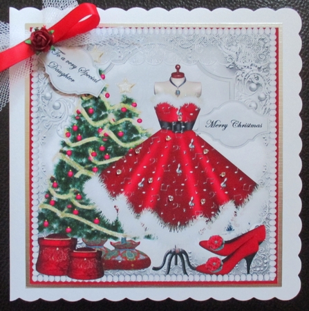 Mrs.santa's Dress by Davina Rundle