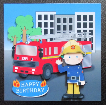 Fireman Fred Mini Kit by Davina Rundle