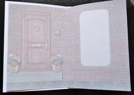Brown Door Scene Insert by Davina Rundle