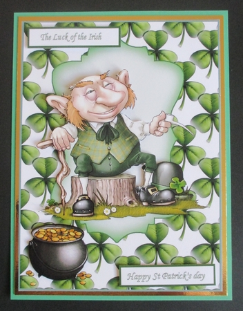 Leprechaun St Pats by Davina Rundle