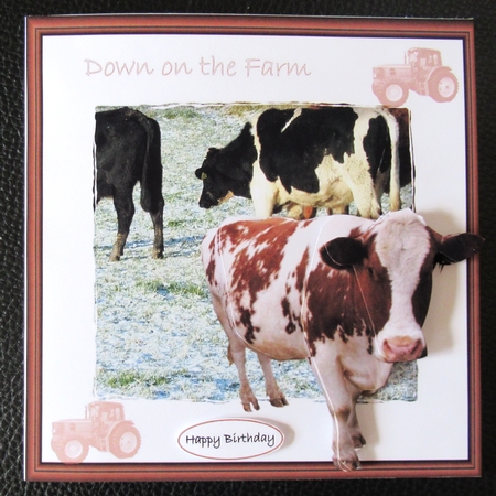 Cow Out of the Frame by Davina Rundle
