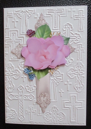 Cross & Camelias by Davina Rundle