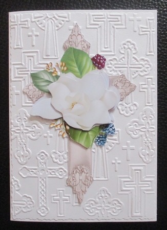 Cross & Camelias by Davina Rundle