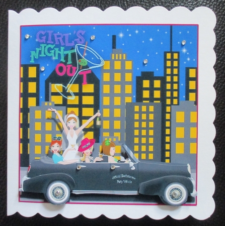 Girls Night Out 6x6 Front by Davina Rundle