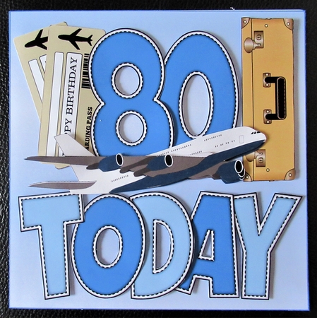 'any Age' with Plane Card Kit by Davina Rundle