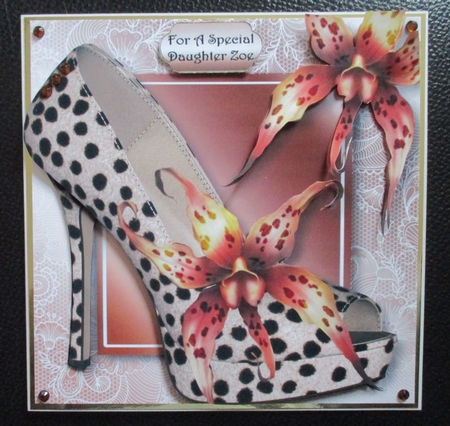 Africa Shoe & Orchid on Lacey Square by Davina Rundle